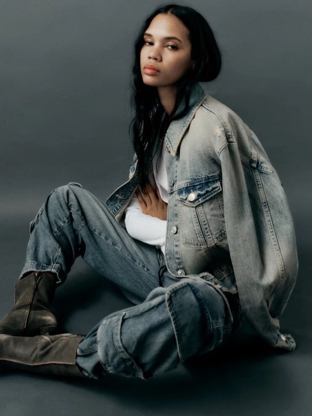 New ZARA Denim Jacket